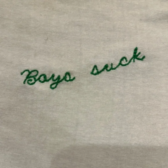 Topshop White Fun Embroidered Crop Top Resort Cruise Wear Vacation - Picture 7 of 11